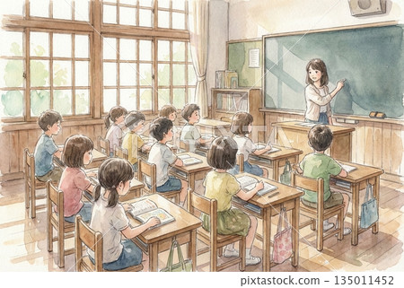 小學教室 135011452