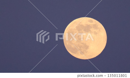 January 3, 2026 First Full Moon - Moonrise and Moon Appearance 135011801