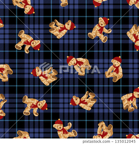 可愛的熊圖案,適合冬季準備 可愛的熊圖案,適合冬季準備 135012045