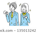 男女學生展現出堅定的決心 135013242