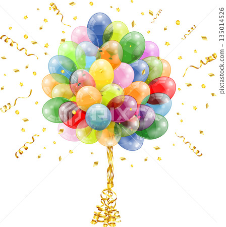Birthday Balloons Birthday Balloons 135014526