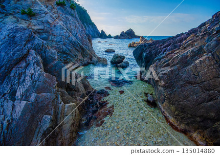 Iwami Town, Tottori Prefecture, San'in Coast Marine Park, Shirobara Beach 135014880