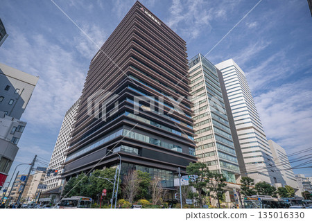 大宮站西口附近的辦公區和武藏野銀行總行 [埼玉縣埼玉市大宮區] 135016330