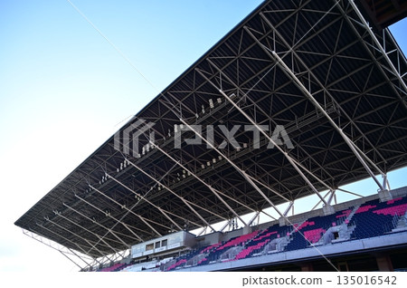 Yodoko Sakura Stadium roof and seating Yodoko Sakura Stadium roof and seating 135016542
