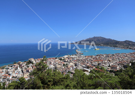 View from Bokhari Lookout, Zakynthos, Greece 135018504