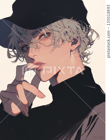 Silver-haired boy Silver-haired boy 135018693