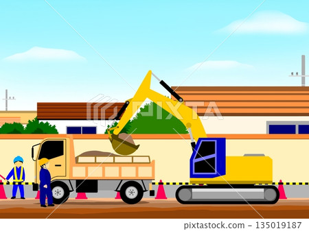 道路建設 道路建設 135019187