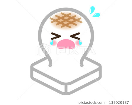 可愛的麻糬插畫素材 4 135020187