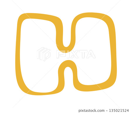 Creative boho frame decorative figure 135021524