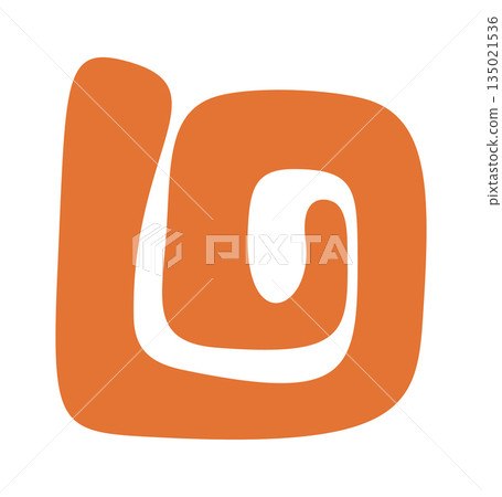 Creative boho geometry abstract design Creative boho geometry abstract design 135021536