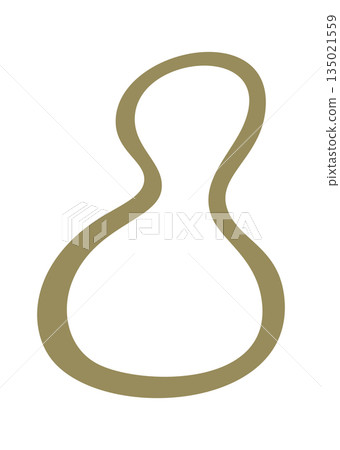 Fluid shape frame boho aesthetics Fluid shape frame boho aesthetics 135021559