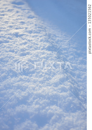 Powdery Snow Texture with Blue Glow 135021562