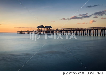 Naples and Sunset Naples and Sunset 135023641