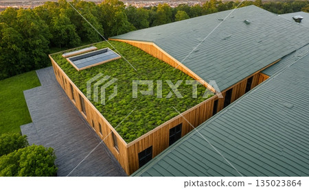Eco Warehouse With Green Roof 171025 135023864