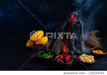 Happy Lohri festival of Punjab India Happy Lohri festival of Punjab India 135024501