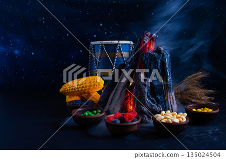 Happy Lohri festival of Punjab India 135024504