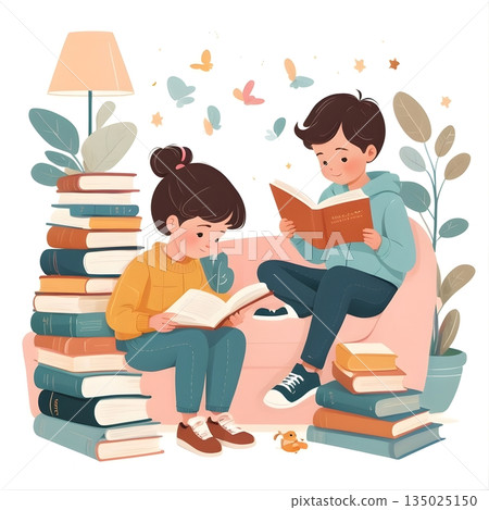 Reading Time Clip Art Reading Time Clip Art 135025150