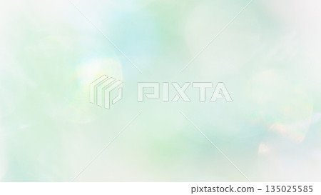 Soft, sparkling background, fresh green, bokeh, blurred gradation 135025585