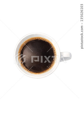 從上面直接看到的咖啡 135026103