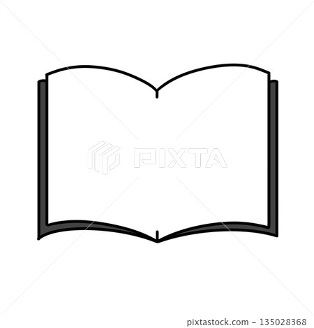 School Printables | Simple Open Book 135028368