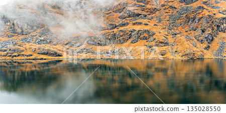 One of five Hindu holy lakes in in Panch Pokhari in the Sindhupalchowk District of Nepal. One of five Hindu holy lakes in in Panch Pokhari in the Sindhupalchowk District of Nepal. 135028550
