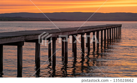 日落和碼頭 135028662