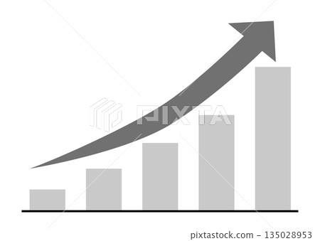 Rising chart Rising chart 135028953