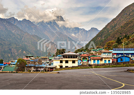 Lukla Tenzing-Hillary Airport, Nepal Lukla Tenzing-Hillary Airport, Nepal 135028985