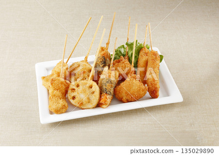 Assorted skewer cutlet Assorted skewer cutlet 135029890
