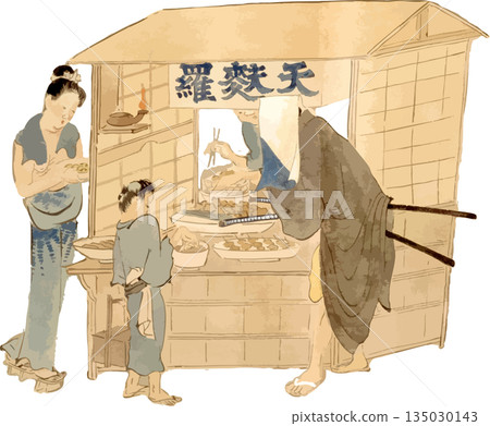 江戶小點心攤（天婦羅餐廳） 135030143