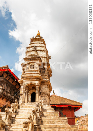 Siddhi Laxmi Shikara Temple, Durbar Square, Bhaktapur, Kathmandu Valley, Nepal. Siddhi Laxmi Shikara Temple, Durbar Square, Bhaktapur, Kathmandu Valley, Nepal. 135030321