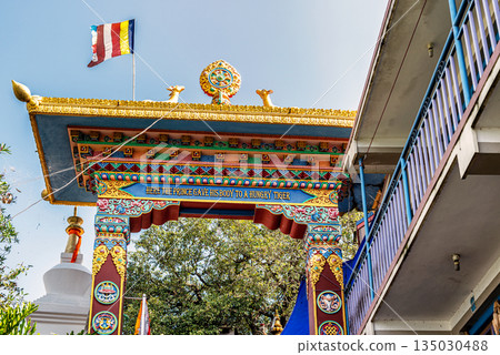 Thrangu Tashi Yangtse Monastery complex called Namo Buddha monastery in Nepal Thrangu Tashi Yangtse Monastery complex called Namo Buddha monastery in Nepal 135030488