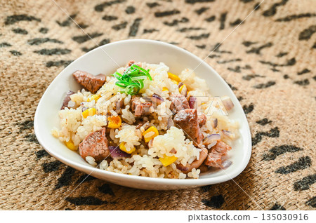 用烤肋排做的耐力炒飯 135030916