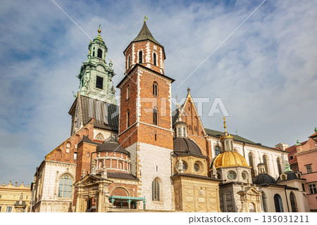 Wawel Cathedral, Royal Castle area, Cracow, Poland. 135031211