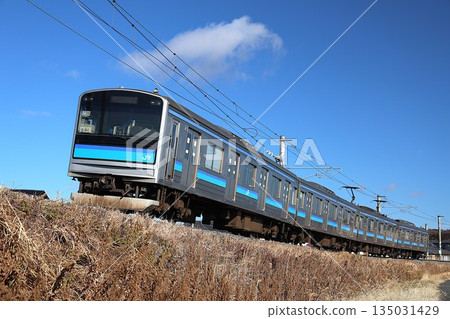 [JR East] 205 series 3100 series (Senseki Line: Rikuzen Ono to Nobiru) 135031429