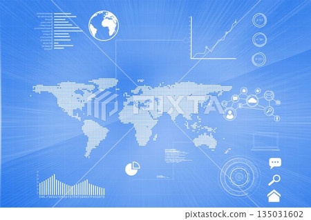 Futuristic technology interface Futuristic technology interface 135031602
