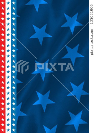 Focus on stars in a blue background Focus on stars in a blue background 135031906