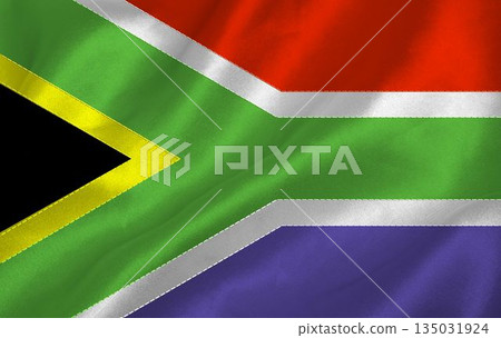 Close-up of South Africa against white background Close-up of South Africa against white background 135031924