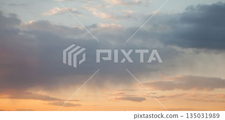 Scenic view of cloudy sky 135031989