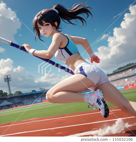 撐竿跳高 135032106