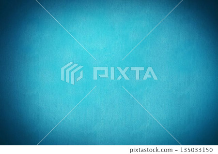 Displaying abstract flat design textured blue canvas with subtle vignette effect around edges 135033150