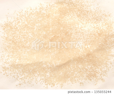 Stained paper texture background material 135033244