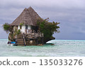 Restaurant floating in the sea 135033276