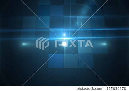 Technical background with squars 135034378