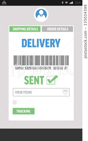 Status of shipping details 135034399