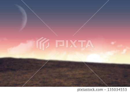 Idyllic of landscape against sky 135034553