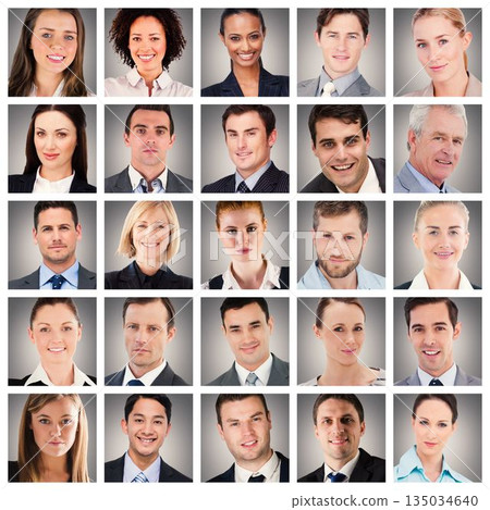 People collage portrait 5x5 People collage portrait 5x5 135034640