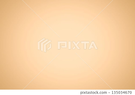 Abstract peach-beige radial gradient is filling entire frame in flat design with subtle color blend Abstract peach-beige radial gradient is filling entire frame in flat design with subtle color blend 135034670