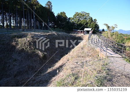 諏訪原城遺址、外護城河、島田市 135035239