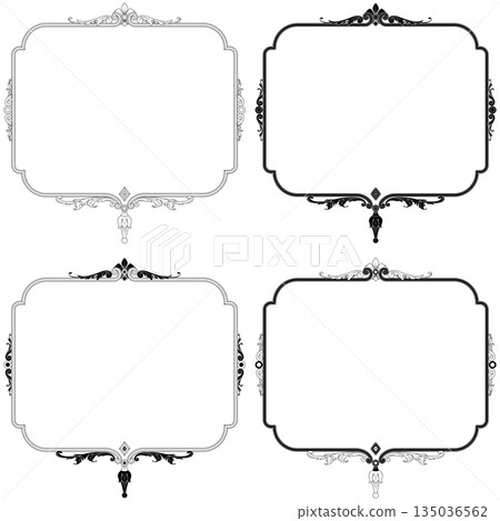 Victorian Decorated Frame Victorian Decorated Frame 135036562
